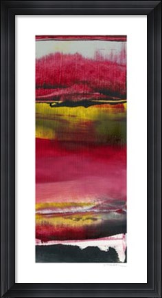 Framed Magenta Solstice II Print