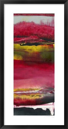 Framed Magenta Solstice II Print