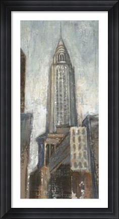 Framed New Heights II Print