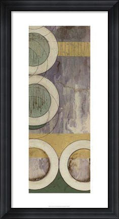 Framed Concentric I Print