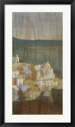 Framed Mediterranean Composition II Print