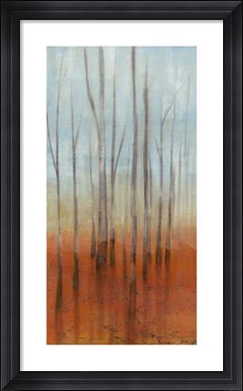 Framed Birch Forest I Print