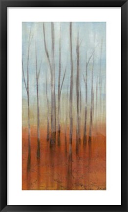 Framed Birch Forest I Print