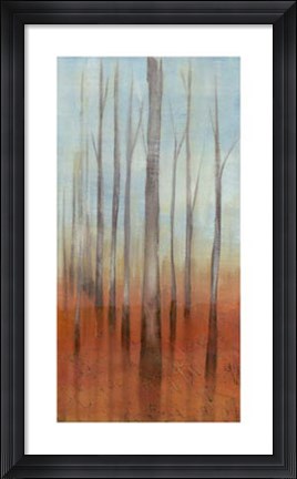 Framed Birch Forest II Print