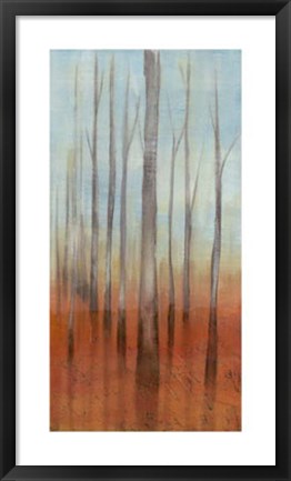 Framed Birch Forest II Print