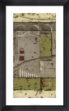 Framed Abstract Geometry I Print