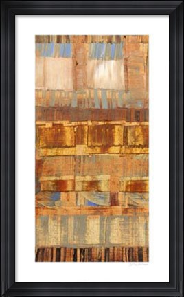 Framed Striation I Print