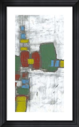 Framed Building Blocks II Print