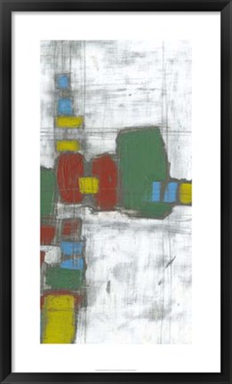 Framed Building Blocks II Print
