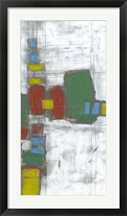 Framed Building Blocks II Print