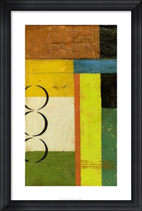 Framed Chutes and Ladders II Print
