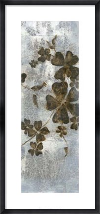 Framed Flower Suspension II Print