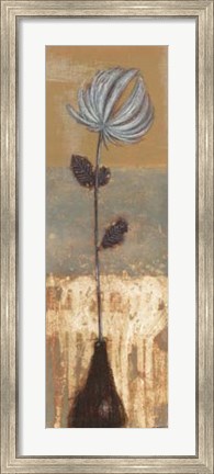 Framed Solitary Flower II Print