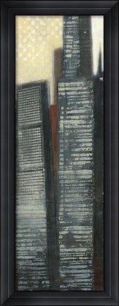 Framed Urban Landscape II Print