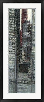 Framed Urban Landscape IV Print