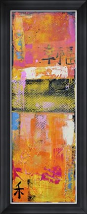 Framed Shanghai Pop I Print