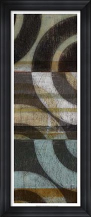 Framed Rhythm I Print