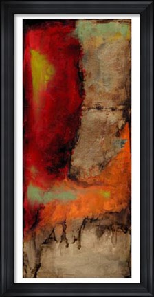 Framed Playful Serenity I Print