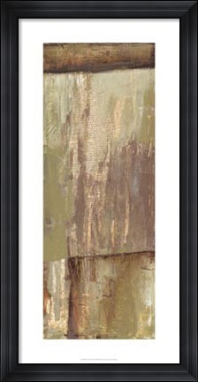 Framed Rustic Earth I Print