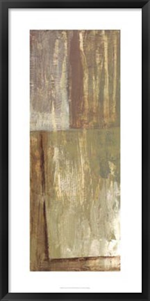 Framed Rustic Earth II Print