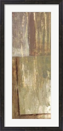 Framed Rustic Earth II Print
