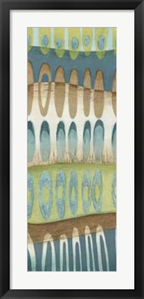 Framed River Flow I Print