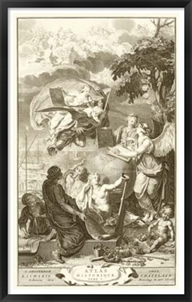 Framed Atlas Historique Print