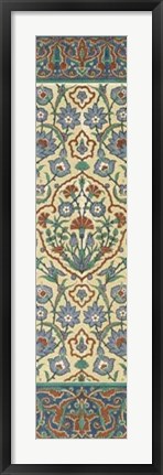 Framed Panel Arabesque I Print