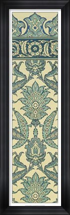 Framed Panel Arabesque III Print