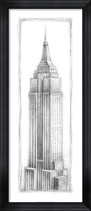 Framed Empire Sketch Print