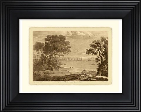 Framed Pastoral Landscape VI Print