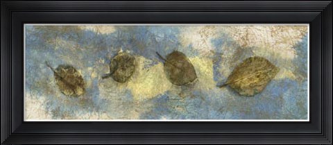 Framed Leaf Banner I Print