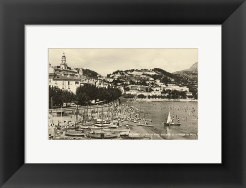 Framed Summer in France II Print