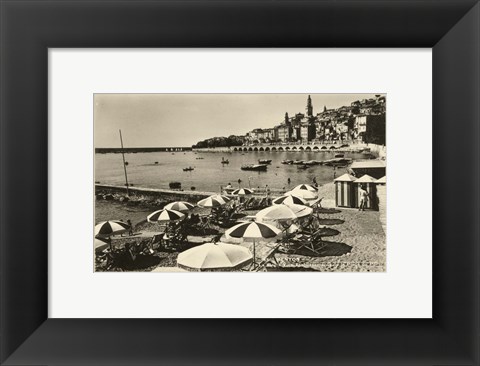 Framed Summer in France III Print