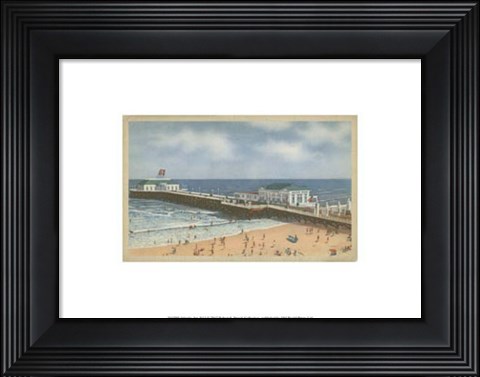 Framed Atlantic City, NJ- I Print