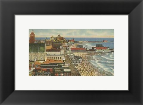 Framed Atlantic City, NJ- III Print