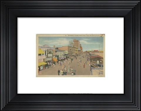 Framed Atlantic City, NJ- VI Print