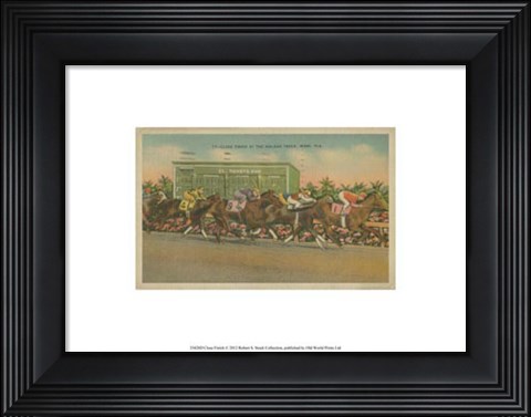 Framed Close Finish Print