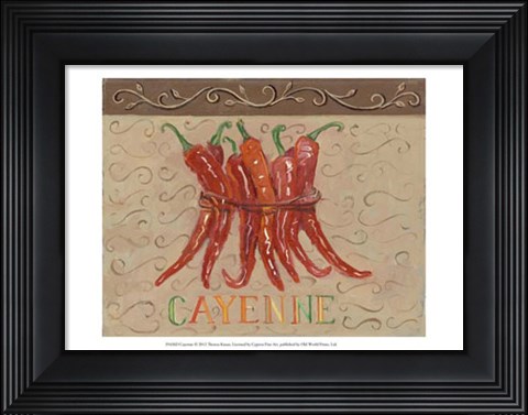 Framed Cayenne Print