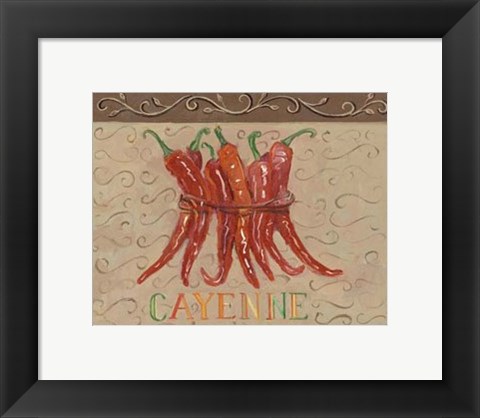Framed Cayenne Print