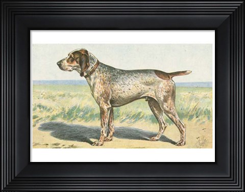 Framed Man&#39;s Best Friend III Print