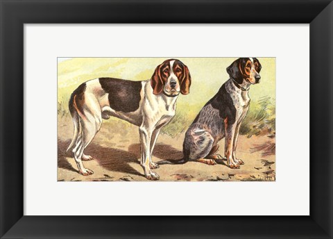 Framed Man&#39;s Best Friend VI Print