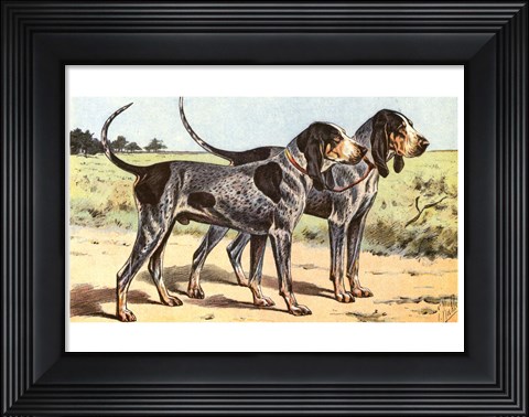 Framed Man&#39;s Best Friend VIII Print