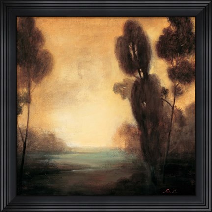 Framed Twilight I Print