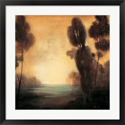 Framed Twilight I Print