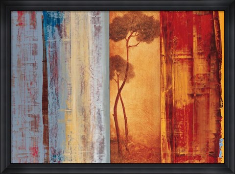 Framed Shadows &amp; Lines I Print