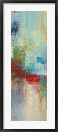 Framed Color Abstract I Print