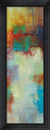Framed Color Abstract II Print