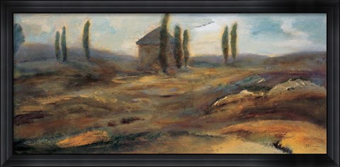 Framed Up on the Hill Print