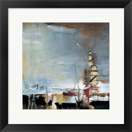 Framed Industrial Revolution I Print